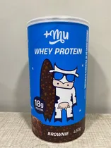+Mu Proteina Whey Protein Brownie 450G Plastico Azul