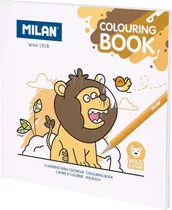 Caderno para Colorir Milan Wild Safari Colouring Book - 54218GC01