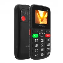 Celular Ipro F188S / Dual Sim / 4G / 1.8" / Botao Sos / Câmera / Radio FM - Preto