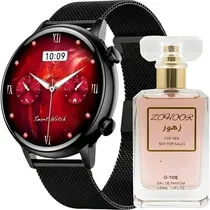 Smartwatch Gtide Romance Black + Perfume Zohoor