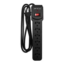 Filtro de Linha FTX FTX1079 6 Tomadas Nema Eur