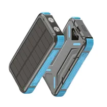 Lanterna Carregador Solar Portátil Ecopower EP-C805 22000MAH com - Azul