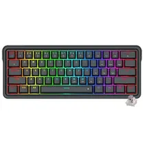 Teclado Gamer Mecânico Redragon K722-RGB Ironguard USB / RGB / Inglês - Preto