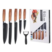 Kit Facas Kitchen Knife - 6 PCS