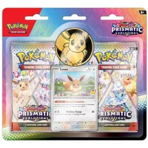 Jogo de Cartas Colecionáveis Pokémon Scarlet Violet Prismatic Evolutions 10-10118-101 (2 Pack)