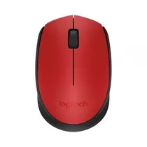 Mouse Wire Logitech M170 910-004941 Vermelho