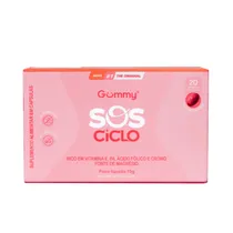 Gummy Vitamina Sos Ciclo Vitamina e, B6 19G Cartón Rosado