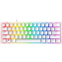 Teclado Gamer Razer Huntsman Mini Mercury 60% KB Linear Red - RZ03-03393400-R3U1