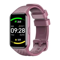 Relogio Smartwatch Blackview R10 com Bluetooth 5.3 e Pulseira Extra - Roxo