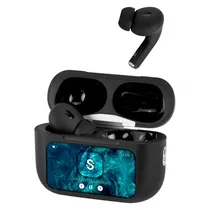 Fone Ear Smartfy FS01 Tela Touch Black True Wireless