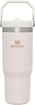 Garrafa Térmica Stanley Classic The Iceflow Flip Straw Tumbler 887ML - Rose Quartz