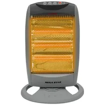 Aquecedor Megastar TC80 1.200 Watts com Termostato Ajustável 220V ~ 50/60 HZ - Cinza