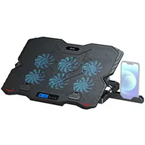 Cooler para Notebook Kolke KVC-770 15.6" - Preto (LED Azul)