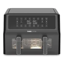 Fritadeira Elétrica Air Fryer Tigrecook Dual AFT11002-Ul - 1700W - 11L - 110V - 50/60 HZ - Preto