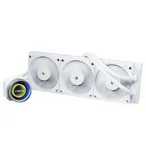 Water Cooler Cpu Lian Li Ga II Trinity Performance 360 GA2P36W Liquid, Argb, Branco, 360MM, Intel 115X/1200/1700, AMD AM4/AM5