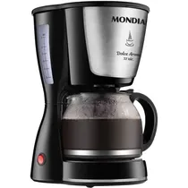 Cafeteira Elétrica Mondial Dulce Arome C-32-32X - 800W - 32 Xícaras - 110V/60HZ - Preto e Prata