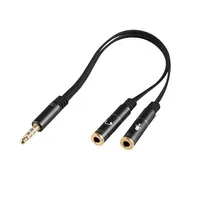 Argom Adaptador de Audio 3.5MM M A H Undefined ARG-CB-0029 A00472 Negro Undefined