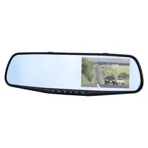 Espelho Retrovisor Satellite A-DVR054 - com Câmera Frontal e Traseira - Full HD - Preto