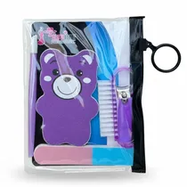 Kit de Lixa de Unha Esbine Bear MZ 168 - Lilás