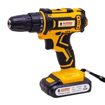 Furadeira Eletrica Safarimax ET2059 / 1300MAH / 1550RPM / 18V - Amarelo/ Preto