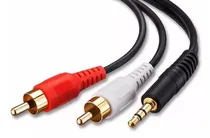 Cable Audio Aux 3.5MM P2 para 2RCA 1.5M