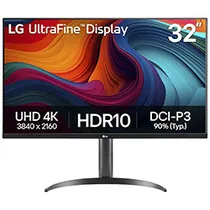 Monitor LG Ultrafine 32UR550K-B 32" Ultra HD 4K Va / 4MS - Preto
