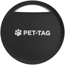 Rastreador Inteligente de Animais de Estimação - Pet-Tag Black (Compatível com Android)