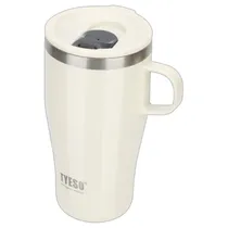 Copo Térmico Tyeso Vacuum Mug TS-8879 MZ-136 500ML - Branco