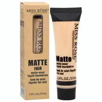 Base Líquida Facial Miss Rose Matte 37ML