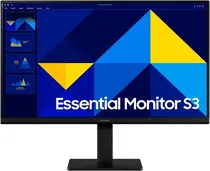 Monitor Samsung 24" Essential Monitor S3 LS24D300GANXZA 5MS/ 100HZ/ FHD/ HDMI/ VGA