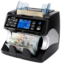 Contador de Dinheiro Quanta QTCDD25 Bivolt Preto/Branco