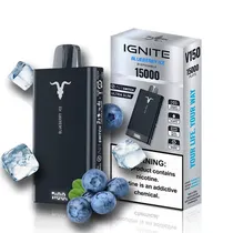 Ignite Vaper Desechable V150 15000PUFFS Blueberry Ice