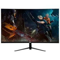 Monitor Hye HY24VIEW75 Curvo 24" Full HD (1920 X 1080), 75HZ, 1XHDMI, 1XDISPLAYPORT 1.2, Preto