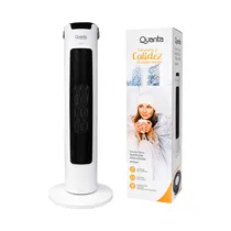 Estufa Torre Eléctrica Quanta DUOFLOW180 QTED180 2000W - Blanco