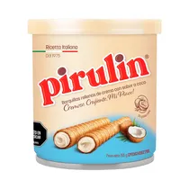 Mini Barquillos Pirulin Coco Lata 155G