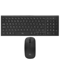 Tec+Mouse Wire Mtek KM-5515B ABNT Slim Preto