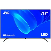 TV Smart JVC LT-70KM558 70" Ultra HD / 4K / LED / Google TV - Preto