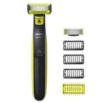 Barbeador Elétrico Philips Oneblade QP2824/10 - Recarregável - Preto e Verde