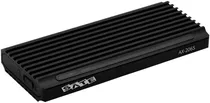 Gabinete Externo Sate AX-206S para SSD M.2 NGFF/Nvme USB3.1 Type-C - Preto