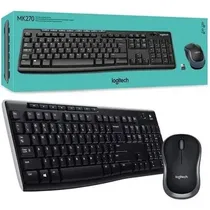 Teclado Logitech MK270 Wireless Combo USB EspaÑol