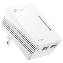 Extensor de Sinal Wi-Fi TP-Link AV600 Powerline TL-WPA4220 de 300MBPS Em 2.4GHZ Bivolt - Branco