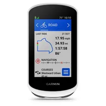 GPS Garmin Edge Explore 2 010-02703-00 com IPX7 / Tela 3.0 TFT / 16GB / Bluetooth - White/ Black