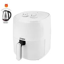 Fritadeira Elétrica Air Fryer Coby Family Home CY-AIRF-5L-White - 1500W - 5L - com Jarra Elétrica Coby - 110V/60HZ - Branco