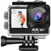 Camera Action Abc A3070 64GB V8/ 4K Wifi Preto