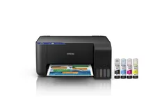 Impressora Multifuncional Epson Ecotank L3210 Bivolt com Sistema Bulk Ink
