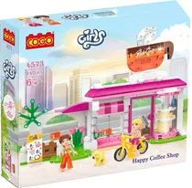 Cogo Girls 4573 240PCS Happy Coffee Shop
