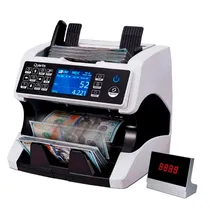 Máquina Contadora de Dinheiro Quanta QTCDD25 - 80W - Bivolt - Branco e Preto