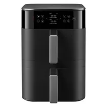 Fritadeira Elétrica Xiaomi Smart Air Fryer Dual Zone BHR7357EU 12L 2800W Wifi 220V - Preto