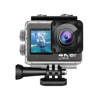 Camera de Açao Abc A3070 / 4K / 20MP / 64G / Wifi / 30M / com Acessórios - Preto