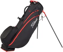 Bolsa de Golfe Titleist TB22SX5-006 Players 4 Carbon Stand Bag Black/Black/Red